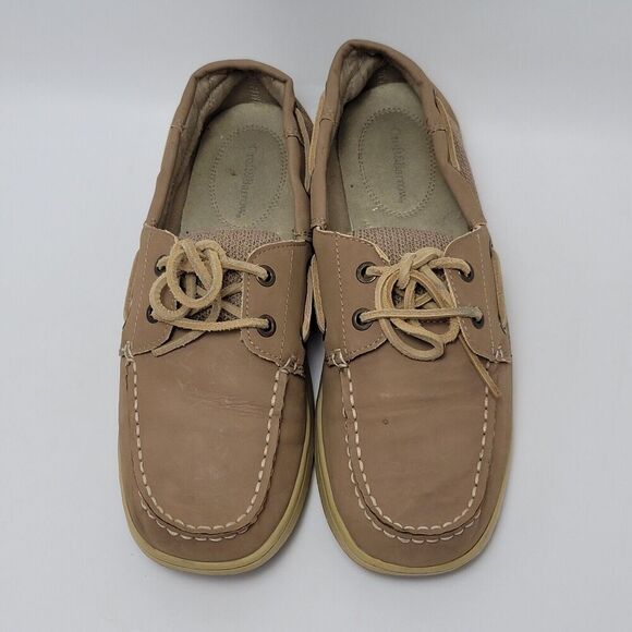Croft & Barrow Women's Tan Boat Shoes Size 9M - Picture 4 of 13